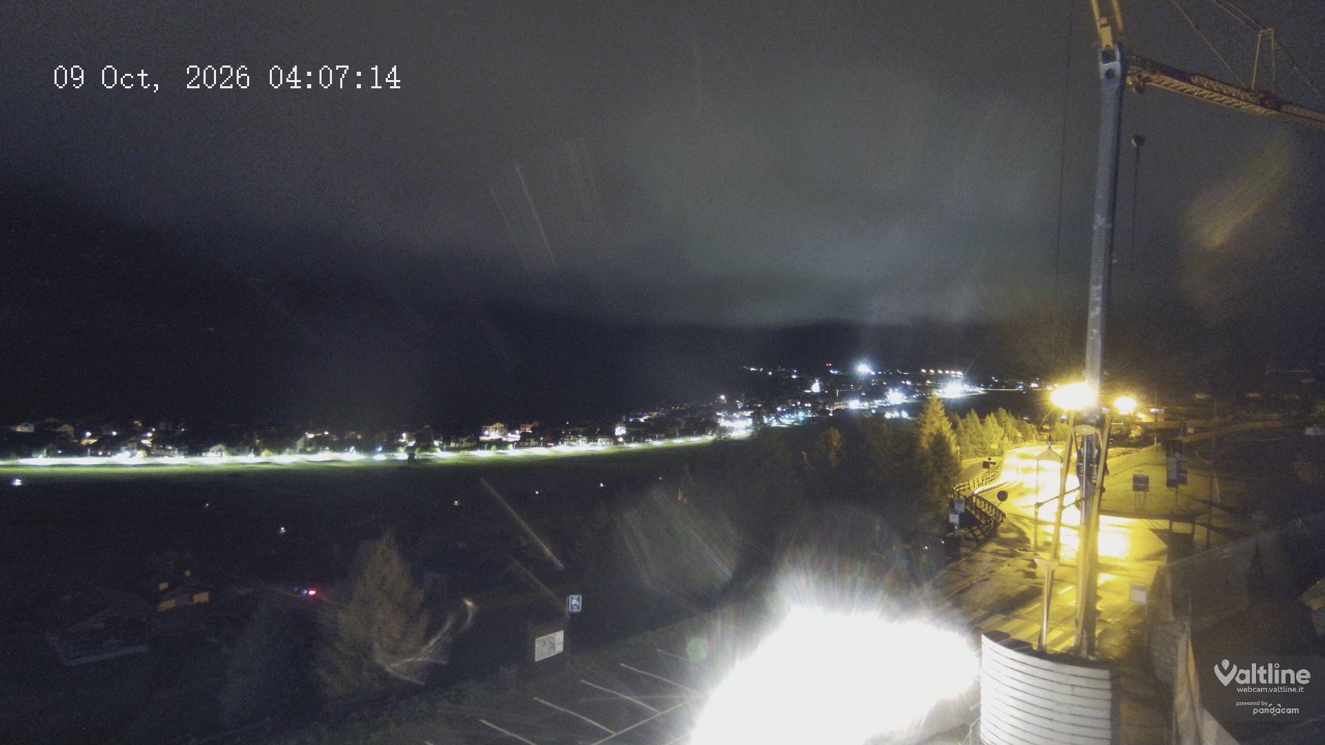 Webcam Livigno paese, scatto delle 03:07