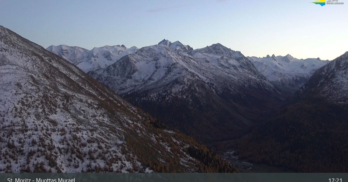 Webcam Muottas Muragl: Val Roseg e Bernina in diretta